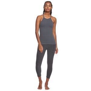 Beyond Yoga Spacedye High Waisted Yoga Capris Black/Charcoal Size Small